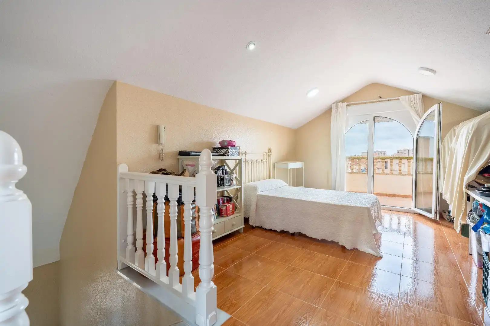 Bedroom of Houses for sale in Roquetas de Mar  with Air Conditioner, Private garden and Terrace