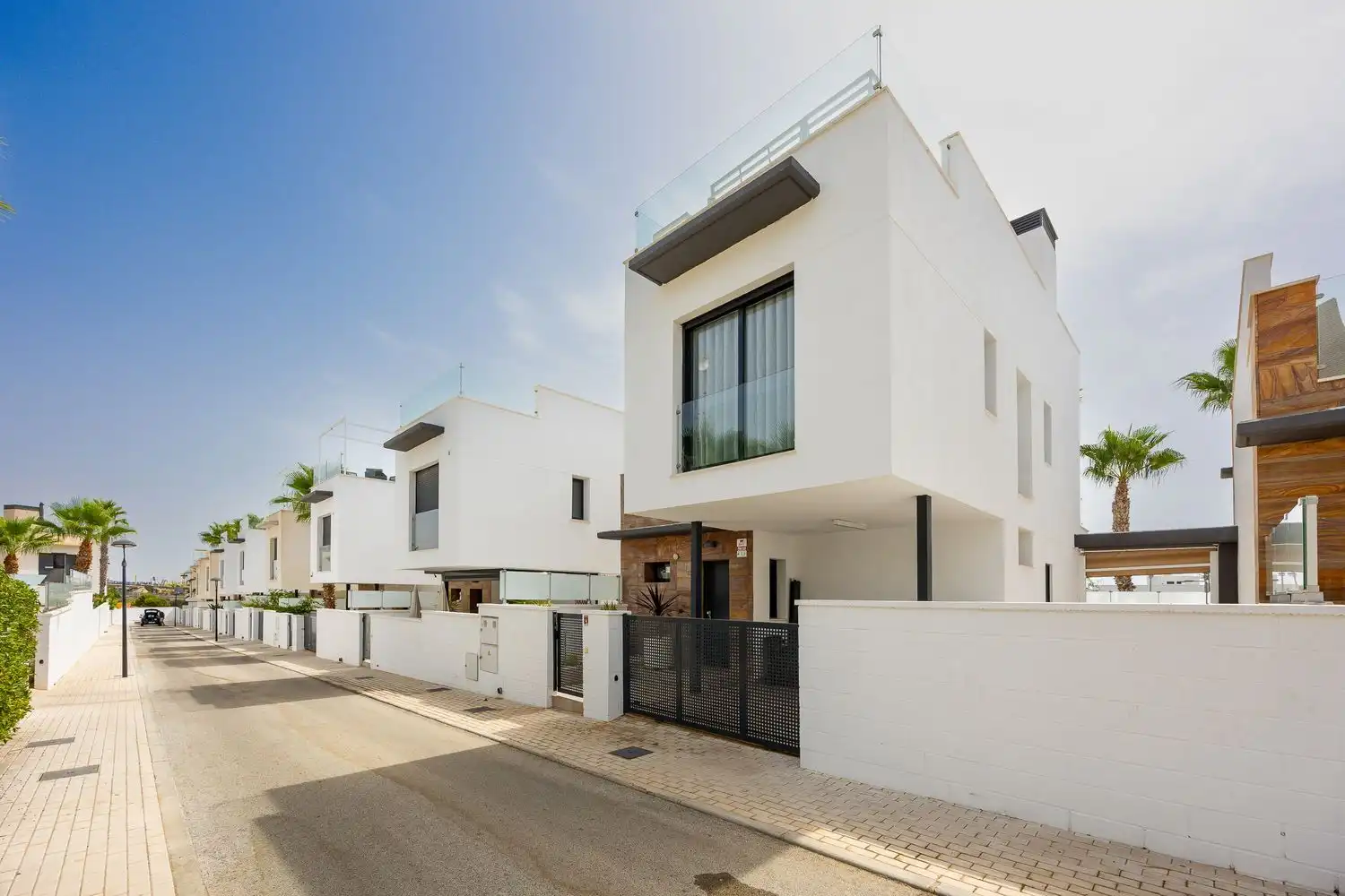 Exterior view of Houses for sale in Orihuela  with Air Conditioner, Private garden and Terrace