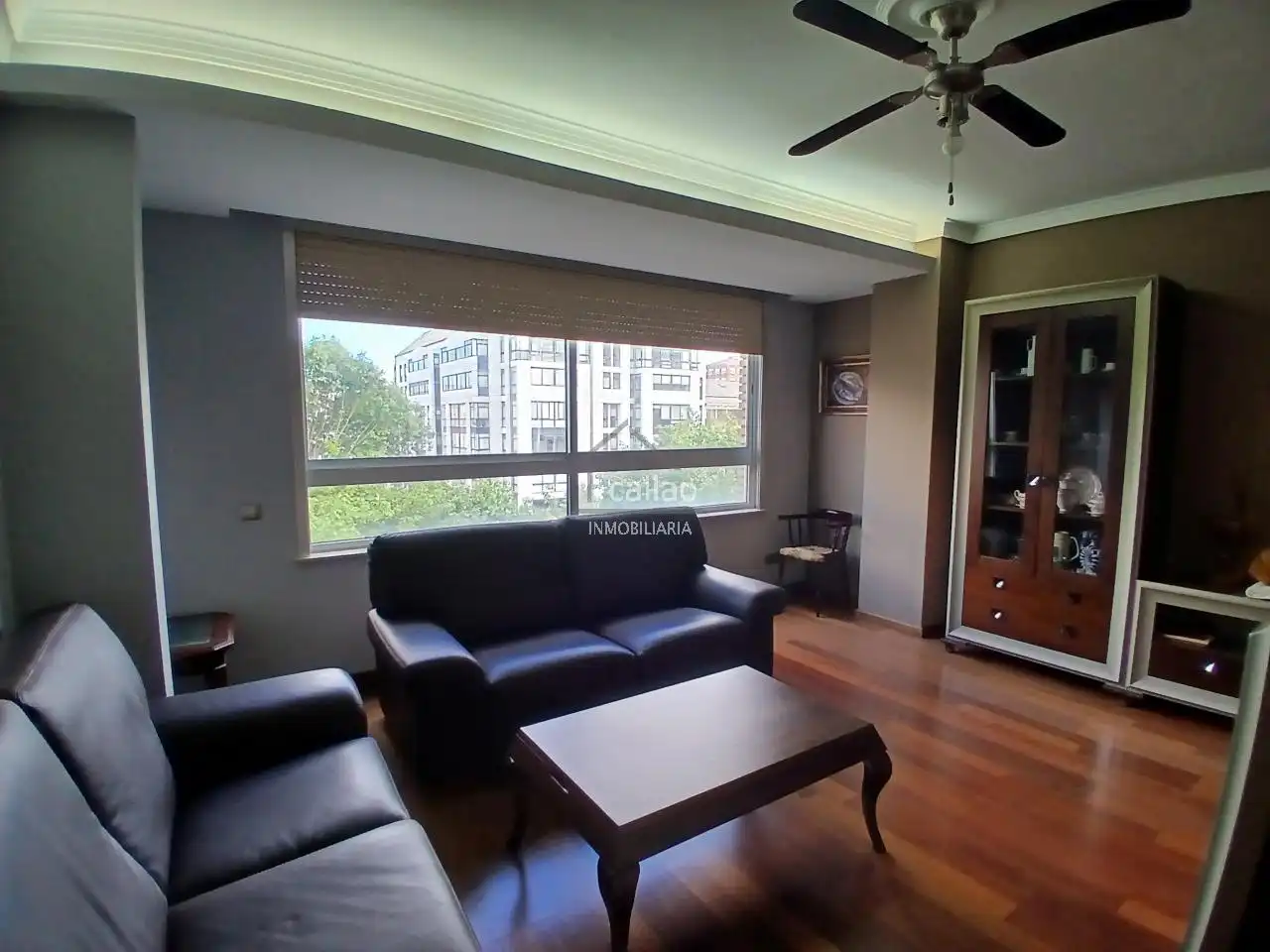 Sala de estar de Piso de alquiler en Ferrol con Calefacción, Parquet y Trastero