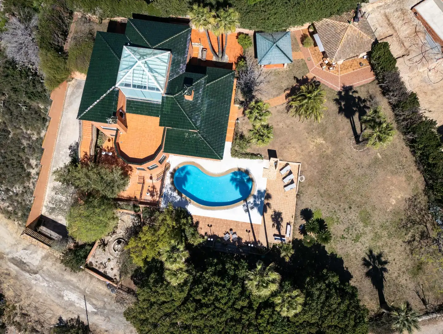 Piscina de Casa o chalet en venta en Alginet con Aire acondicionado, Calefacción y Jardín privado