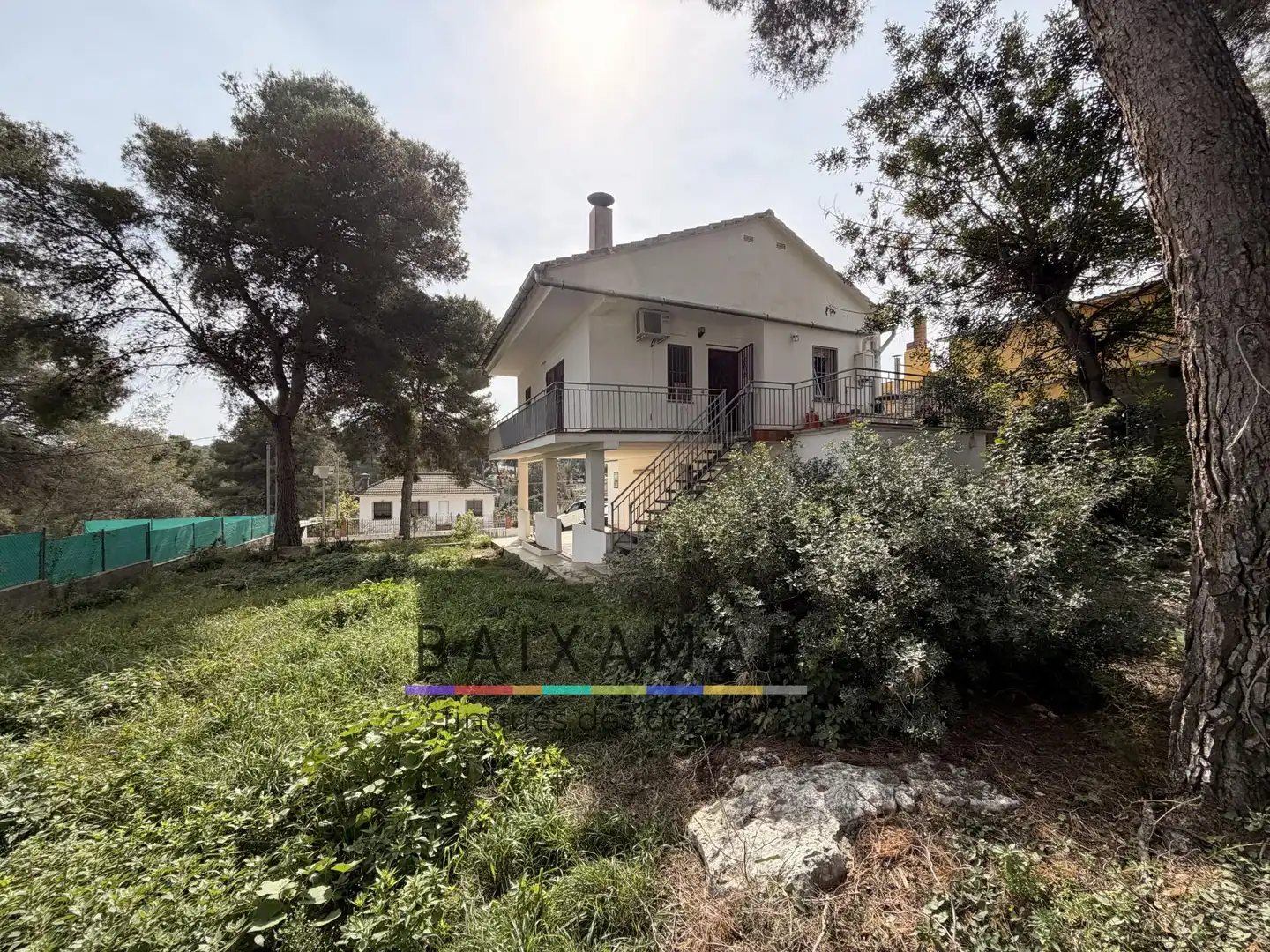 Vista exterior de Casa o xalet en venda en Cubelles amb Calefacció, Jardí privat i Forn