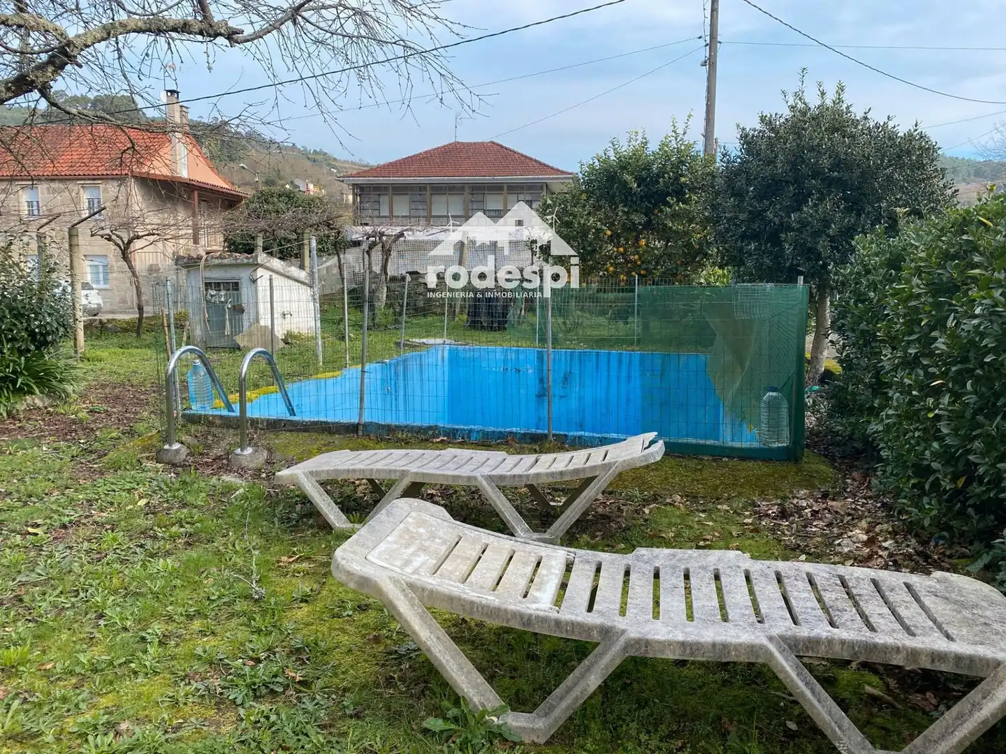 Swimming pool of Houses for sale in Crecente  with Heating, Storage room and Swimming Pool