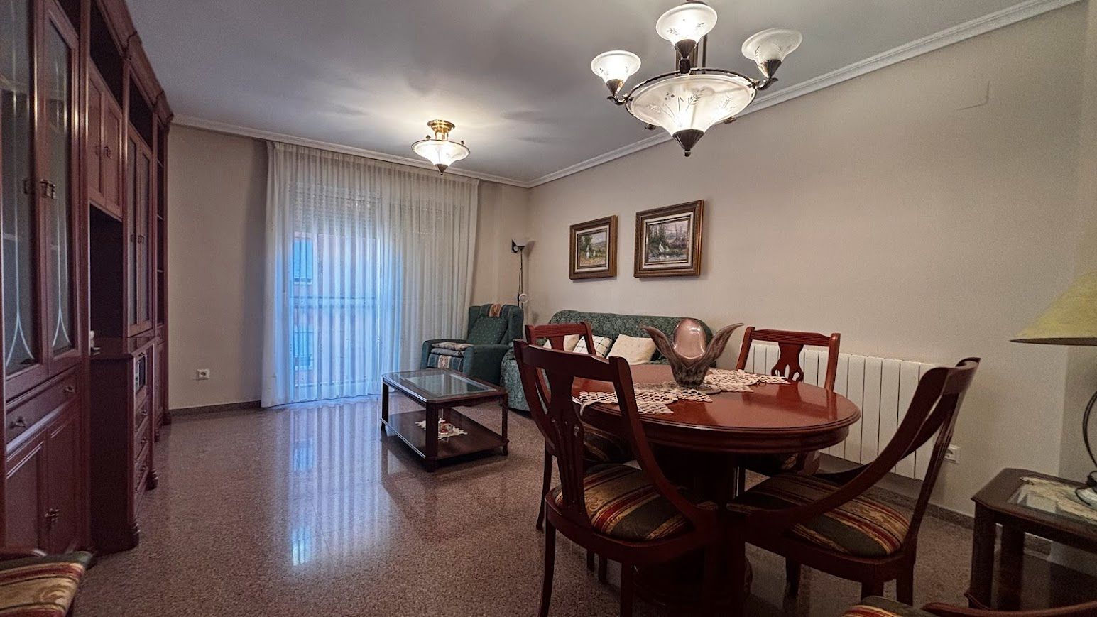 Sala d'estar de Pis de lloguer en Alcoy / Alcoi amb Calefacció i Moblat