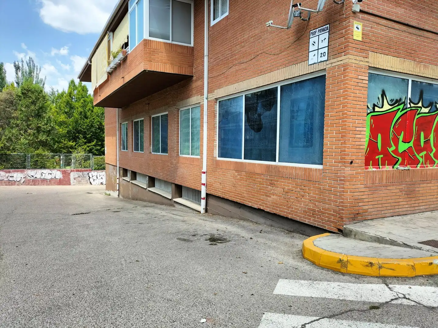 Vista exterior de Local de lloguer en Collado Villalba