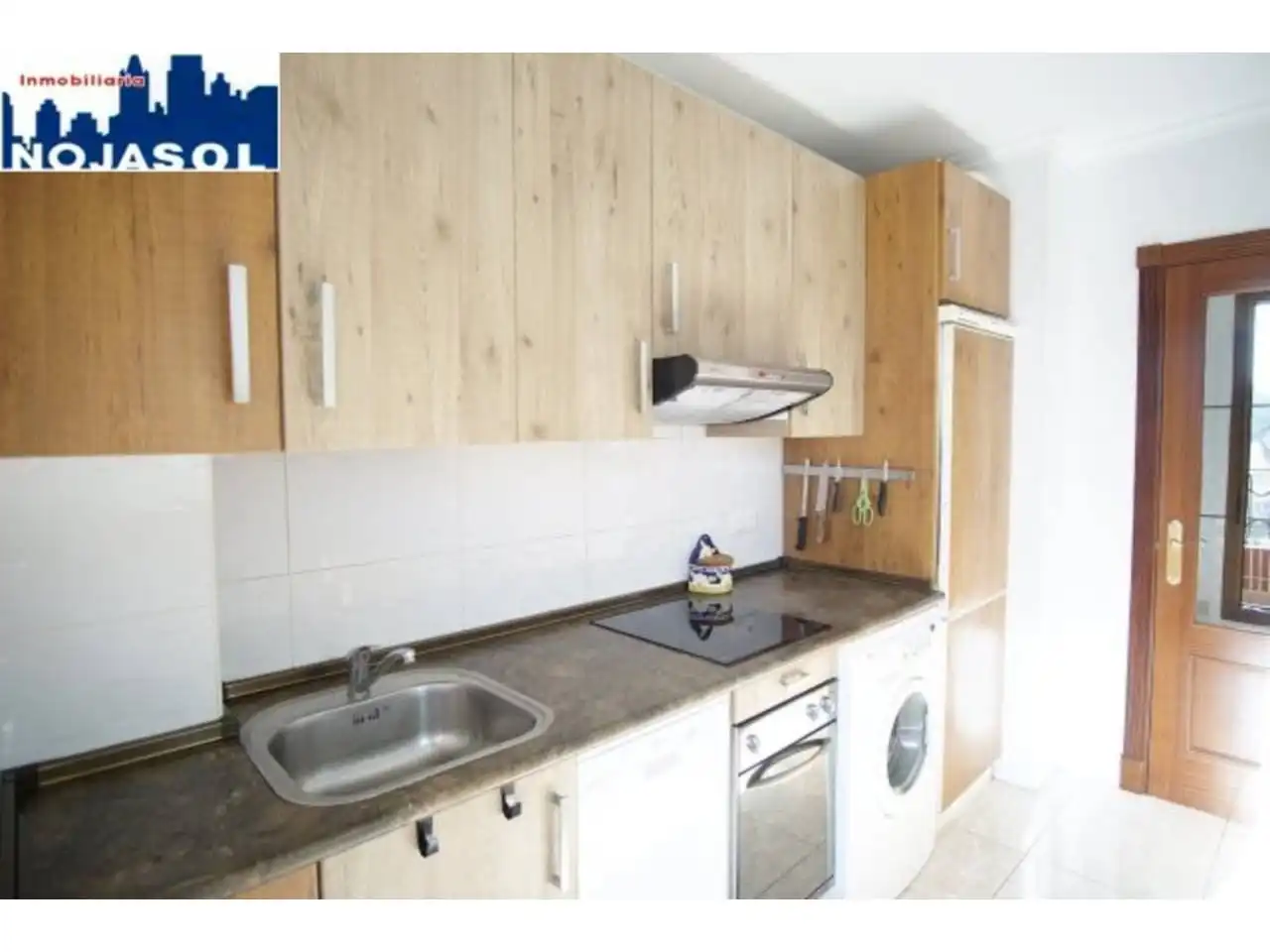 Kitchen of Flat for rent in Noja  with Heating, Terrace and Furnished