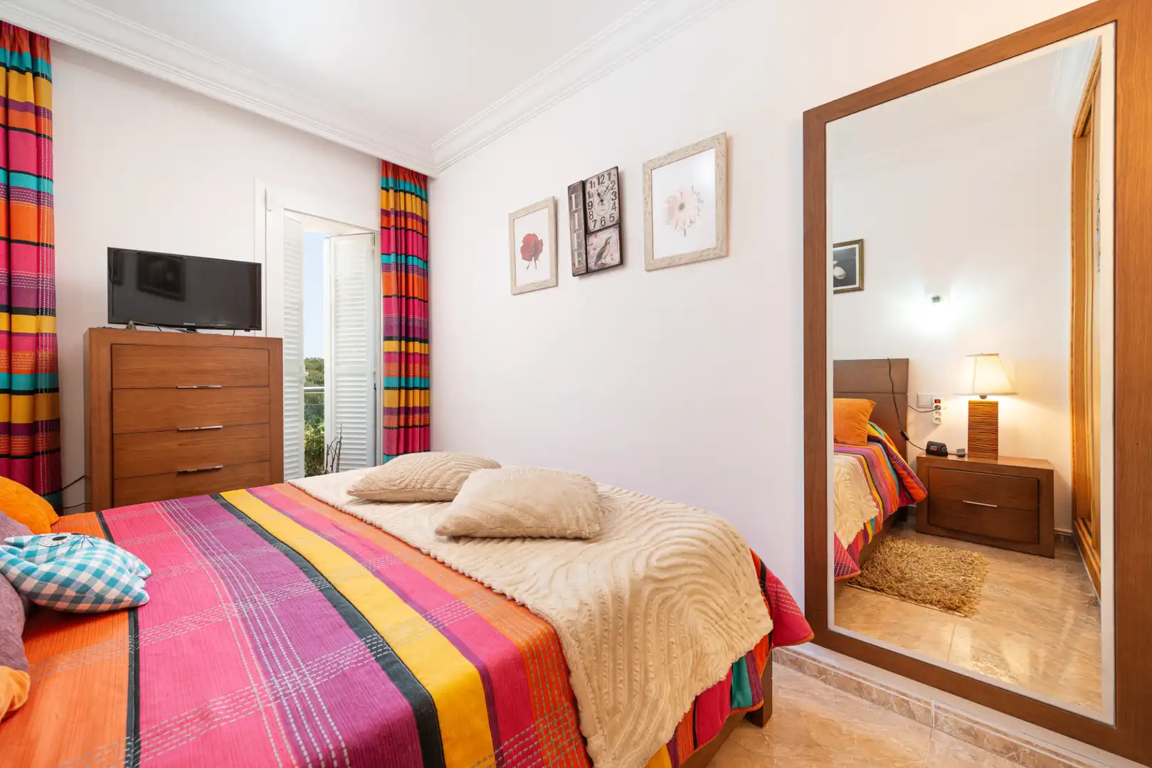 Bedroom of Flat for sale in Alcúdia  with Air Conditioner, Furnished and Oven