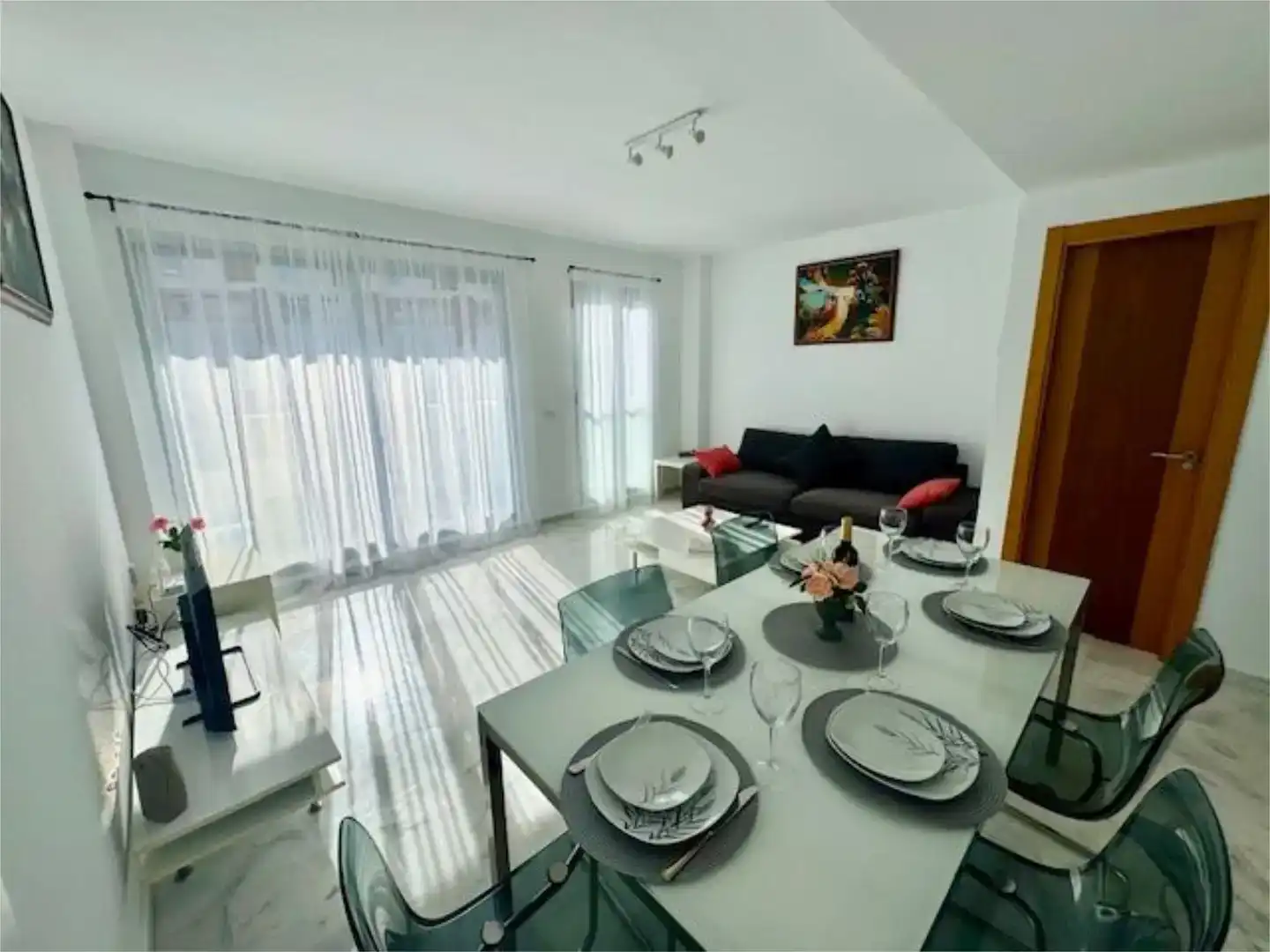 Comedor de Dúplex en venta en Mijas con Aire acondicionado, Piscina y Balcón