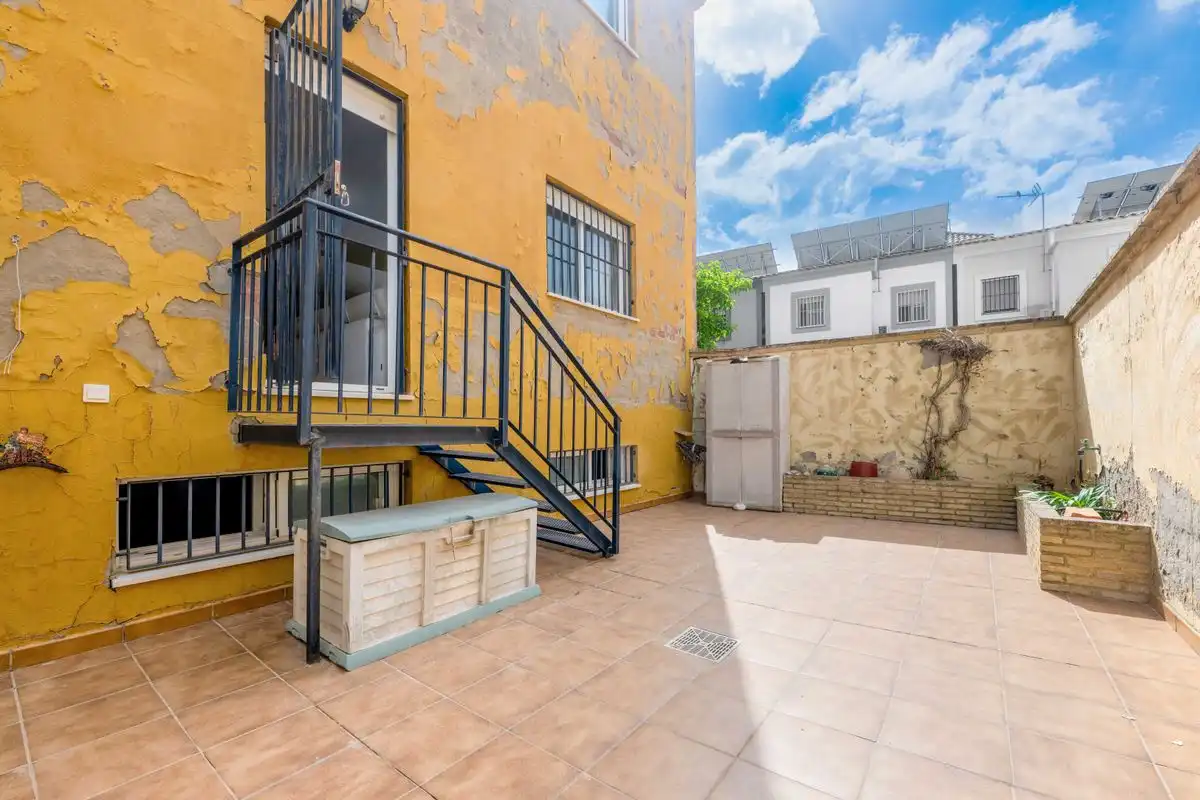 Terraza de Casa adosada en venta en Espartinas con Calefacción y Amueblado