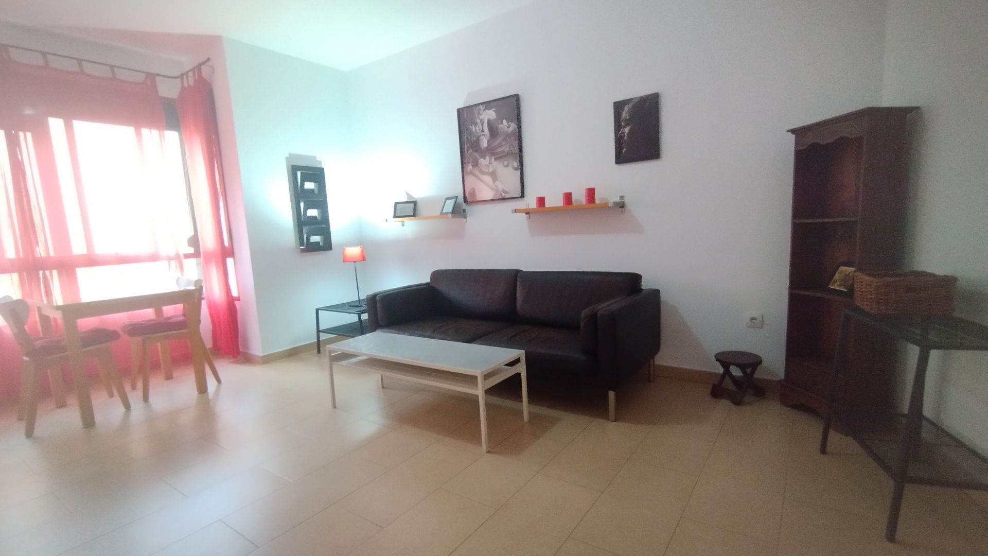 Living room of Apartment to rent in  Huelva Capital  with Air Conditioner, Heating and Furnished