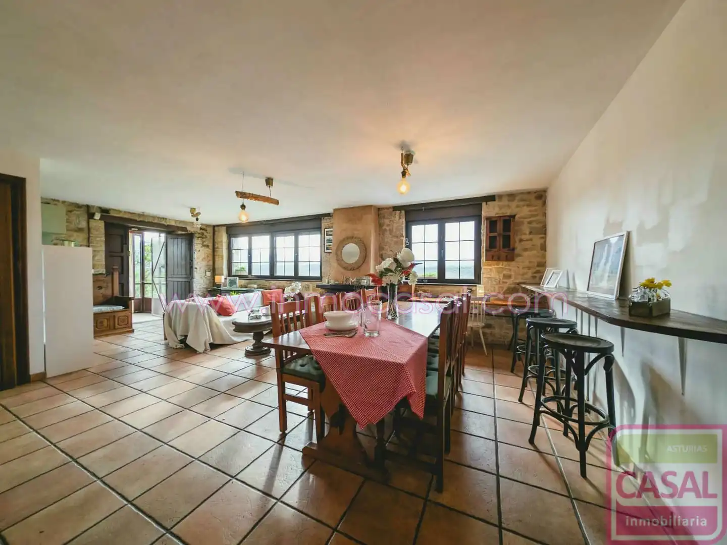 Comedor de Casa o chalet en venta en Colunga con Calefacción, Terraza y Trastero