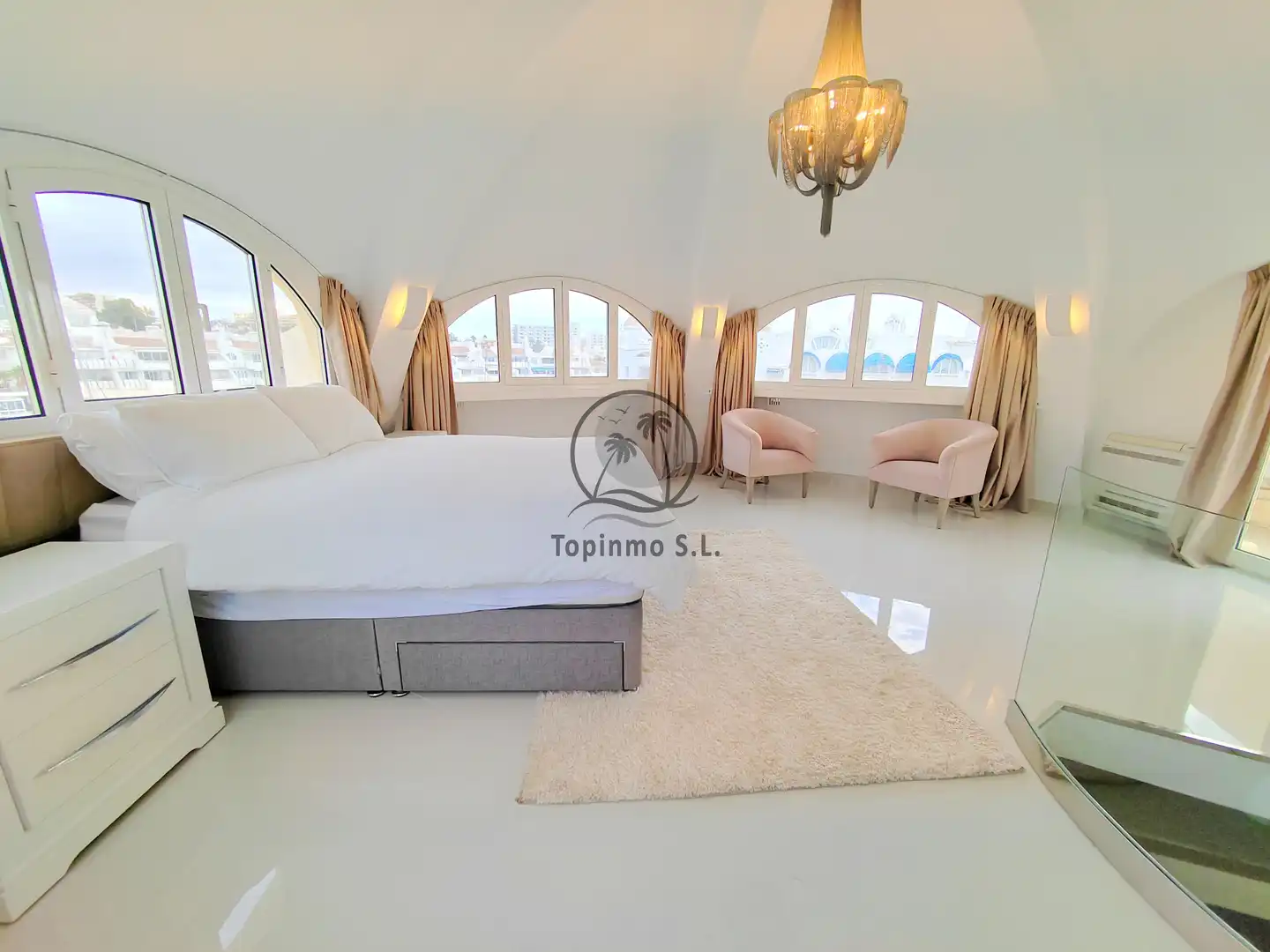 Bedroom of Duplexes for sale in Benalmádena  with Air Conditioner, Heating and Terrace