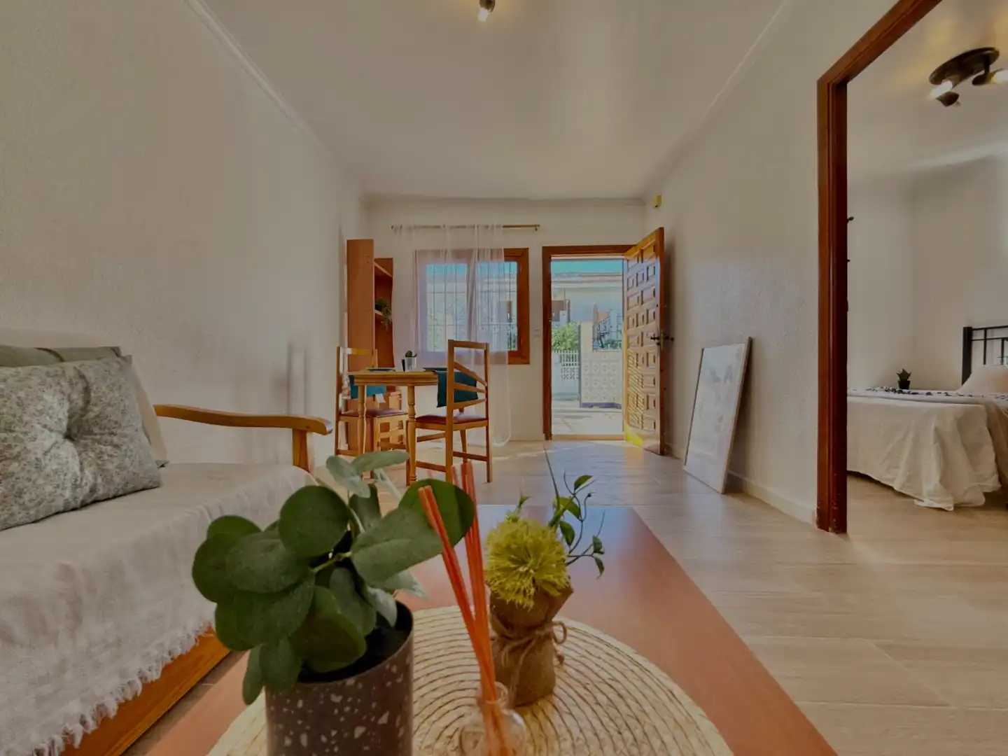 Sala d'estar de Casa o xalet en venda en San Pedro del Pinatar amb Jardí privat, Terrassa i Traster