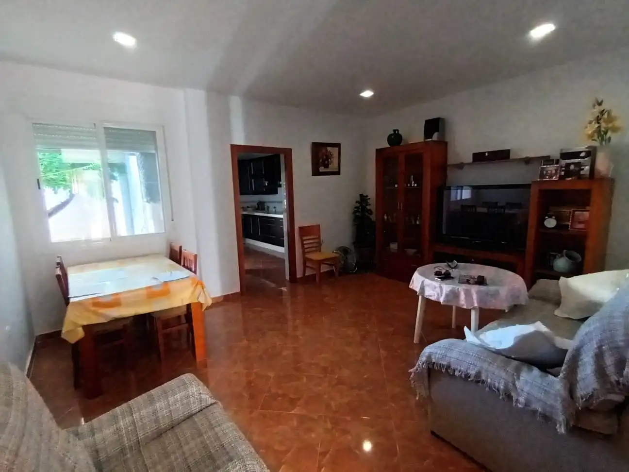 Sala d'estar de Casa adosada en venda en Guareña amb Traster