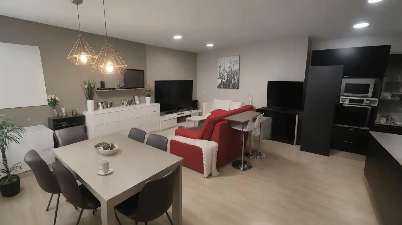 Sala de estar de Casa o chalet en venta en La Ràpita con Aire acondicionado, Calefacción y Terraza