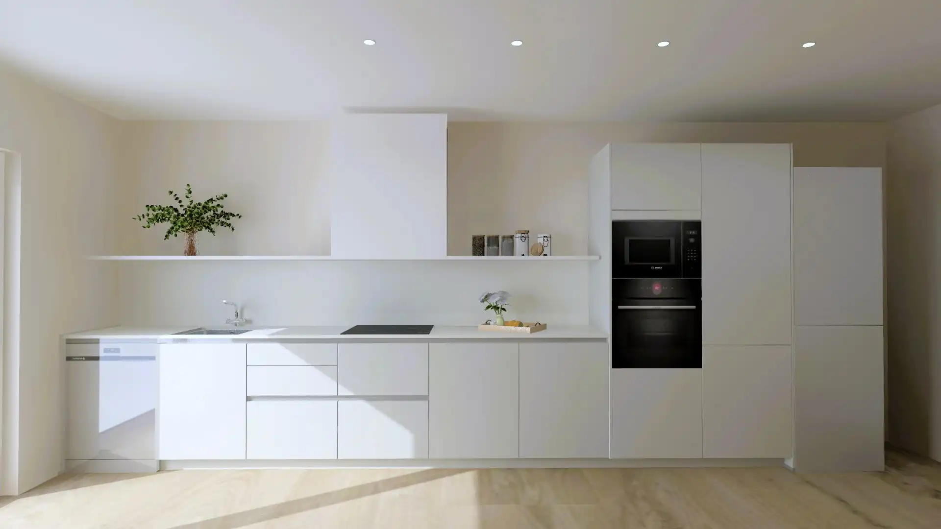 Cocina de Ático en venta en Riudellots de la Selva con Aire acondicionado, Calefacción y Parquet