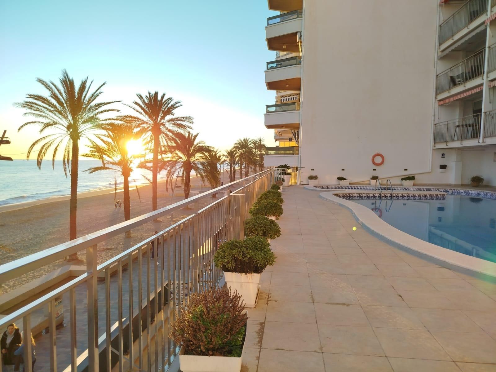 Swimming pool of Flat for sale in Calafell  with Air Conditioner, Heating and Terrace