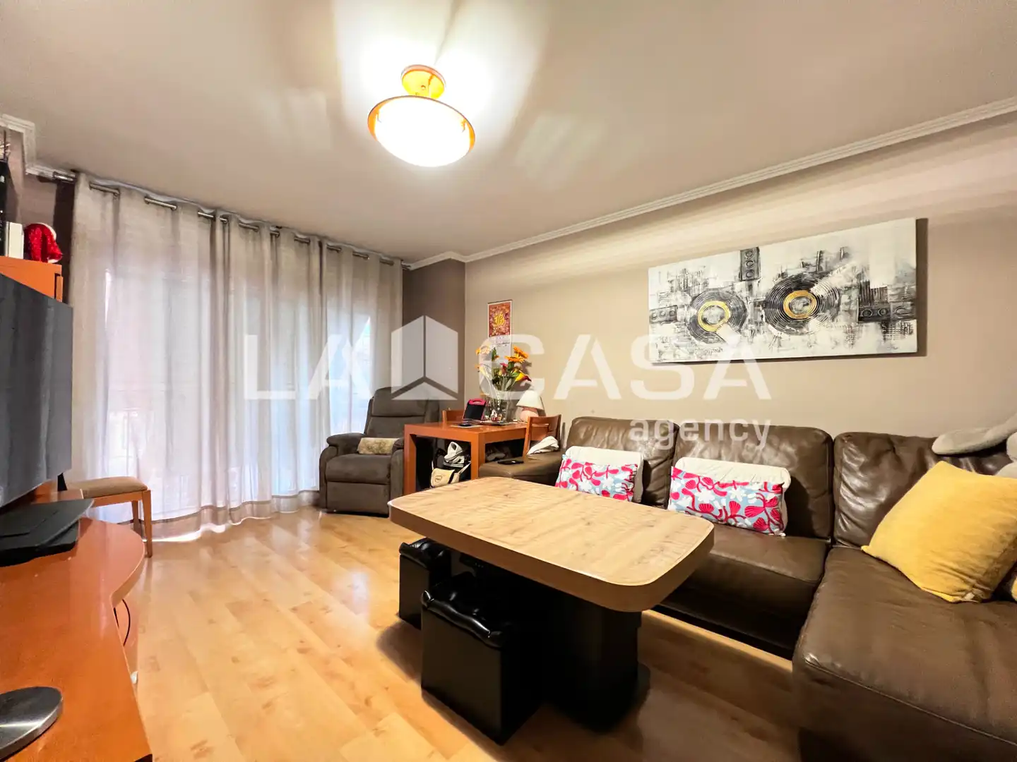 Living room of Flat for sale in Badalona  with Balcony