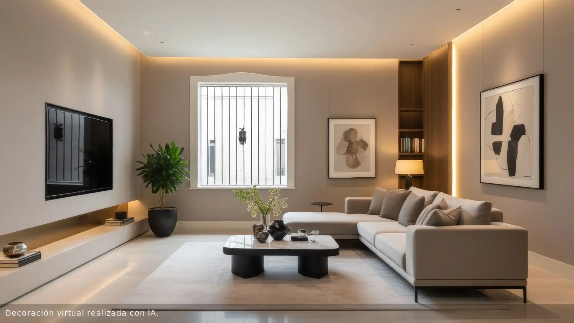 Sala de estar de Casa o chalet en venta en Alhaurín de la Torre con Jardín privado y Terraza