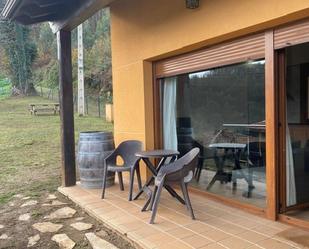 Terrace of House or chalet to rent in Pravia  with Heating, Private garden and Furnished