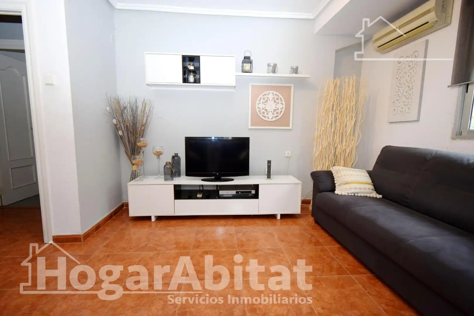 Wohnzimmer von Wohnung zum Verkauf in Valencia mit Klimaanlage, Heizung und Abstellraum