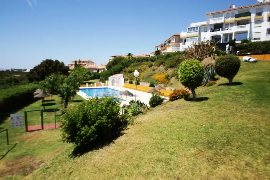 Garten von Wohnung zum Verkauf in Mijas mit Terrasse, Möbliert und Waschmaschine