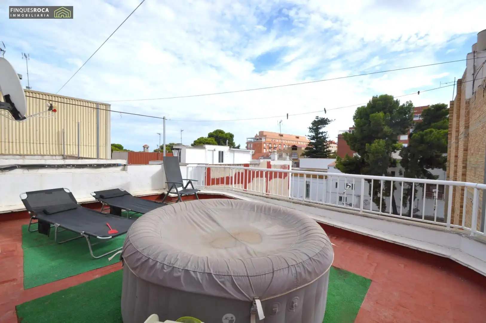 Terrace of Houses for sale in La Ràpita  with Air Conditioner, Terrace and Furnished
