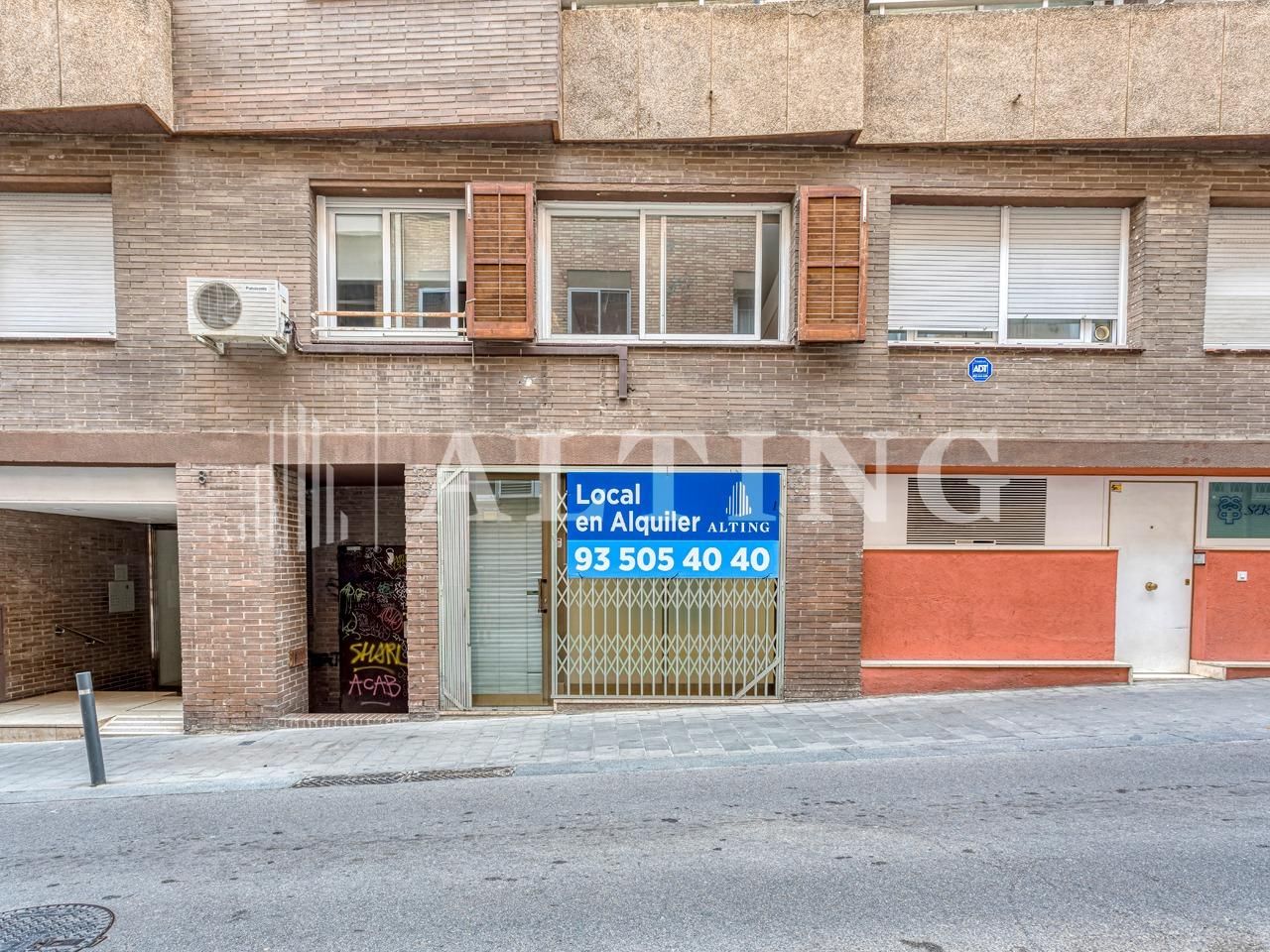 Vista exterior de Local de lloguer en  Barcelona Capital amb Aire condicionat