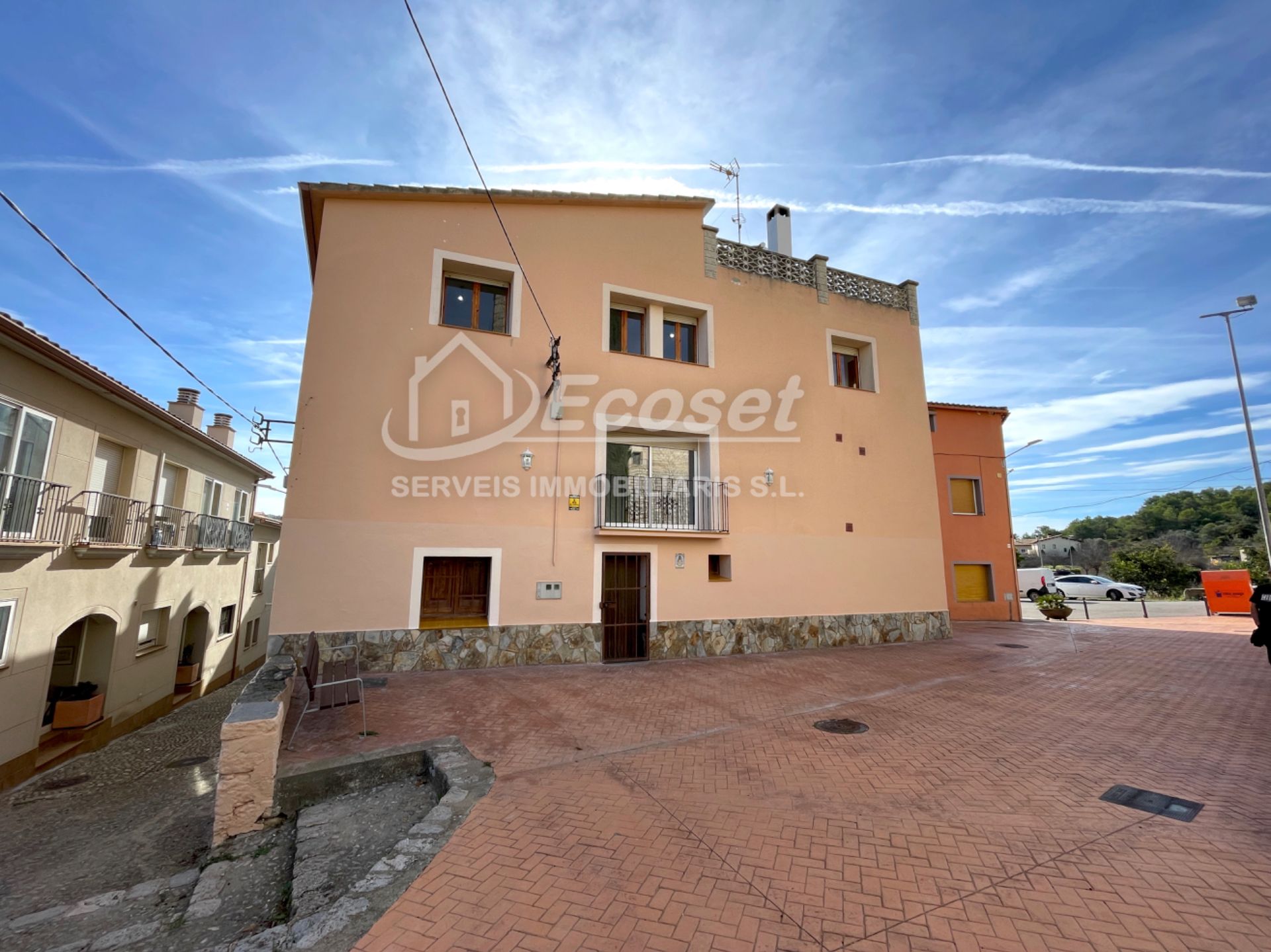 Exterior view of House or chalet for sale in Olesa de Bonesvalls  with Terrace