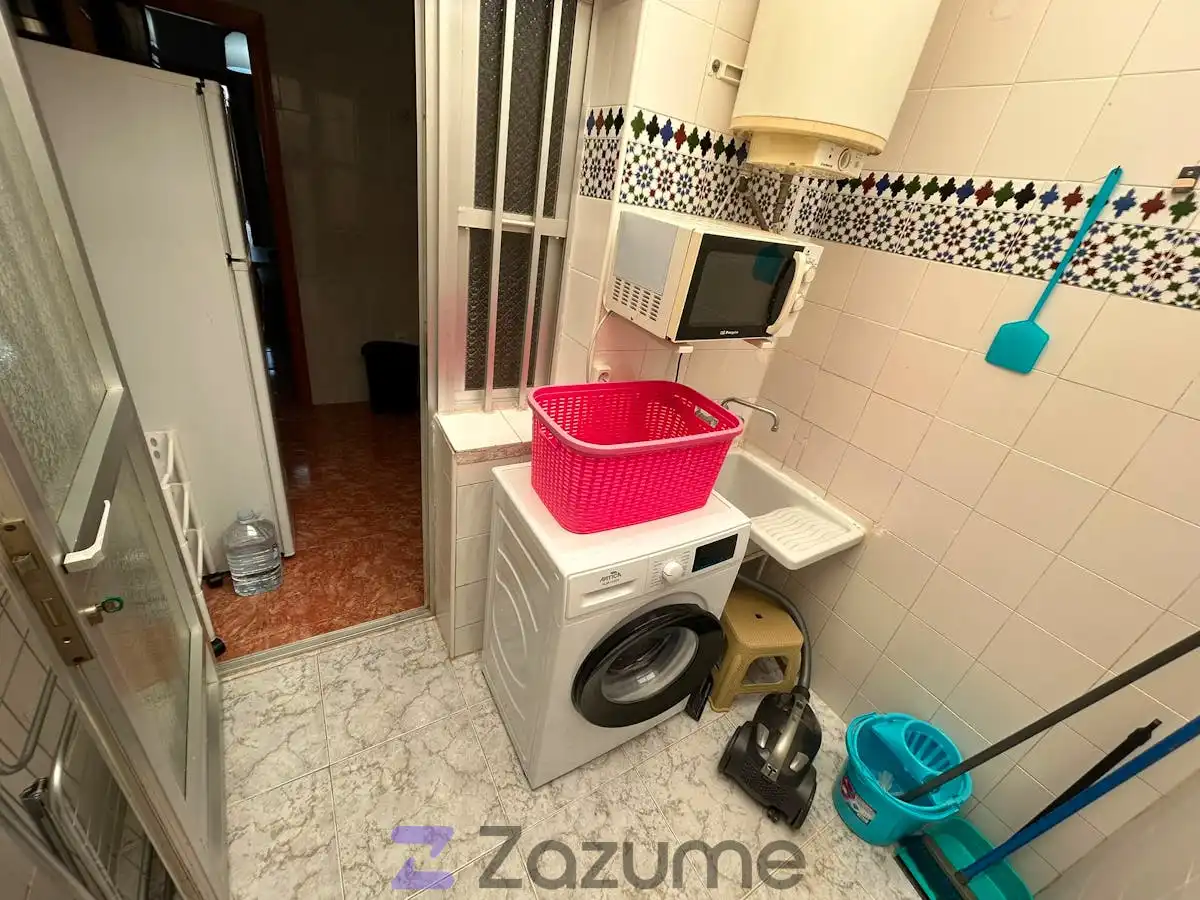 Kitchen of Flat for rent in Los Alcázares  with Air Conditioner, Heating and Furnished