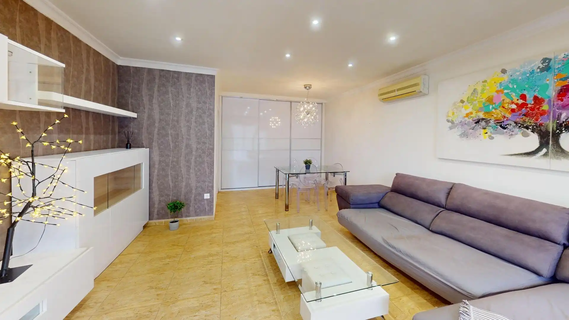 Sala de estar de Piso en venta en Valencia con Aire acondicionado, Calefacción y Amueblado