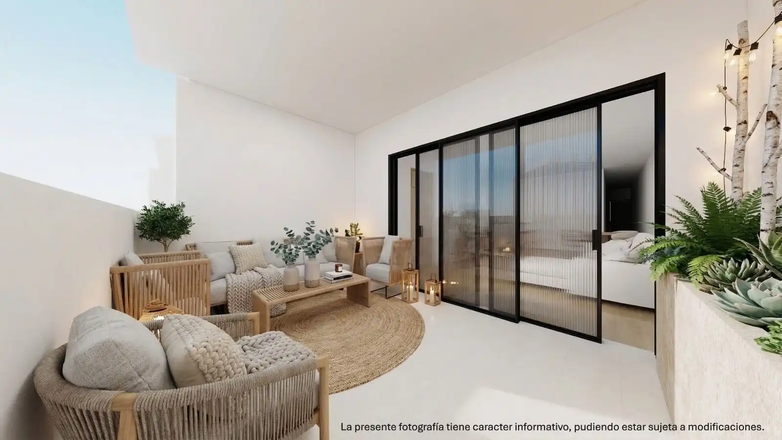 Wohnzimmer von Wohnung zum Verkauf in Aljaraque mit Heizung und Terrasse