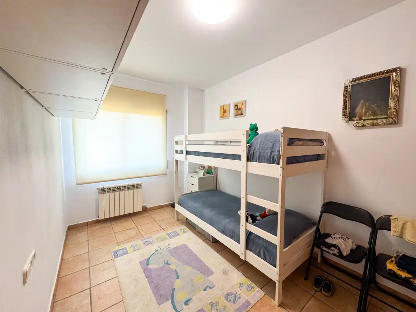 Schlafzimmer von Dachboden zum Verkauf in Sentmenat mit Klimaanlage, Heizung und Balkon