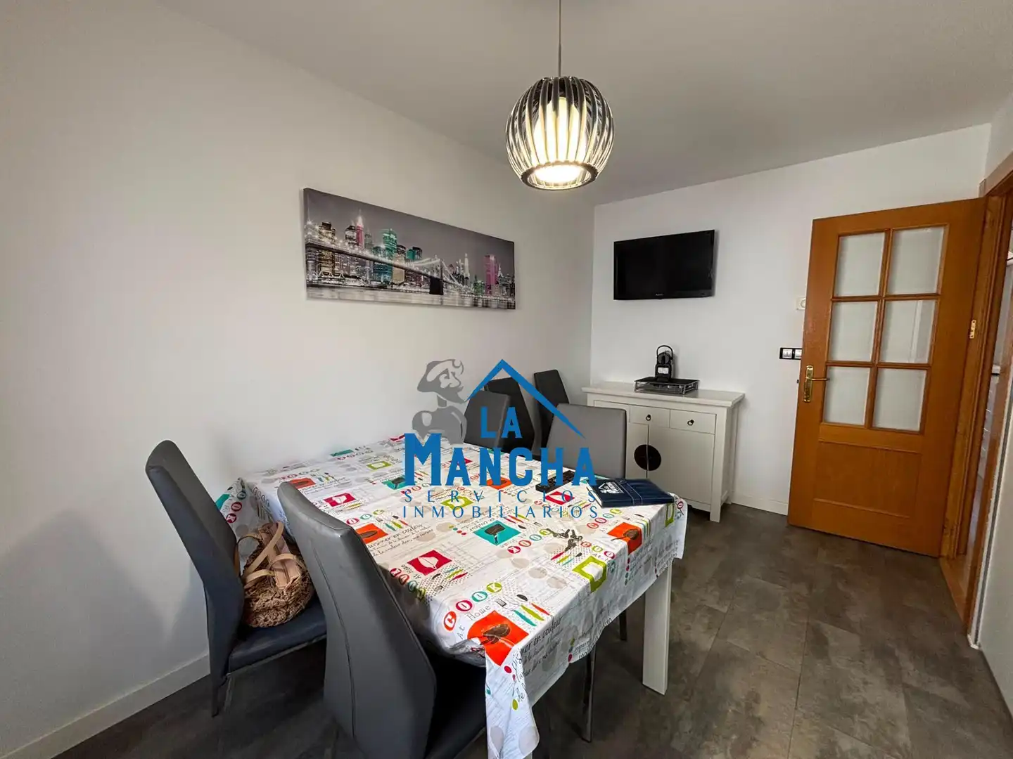 Dining room of Flat for sale in Albacete  with Air Conditioner, Heating and Furnished