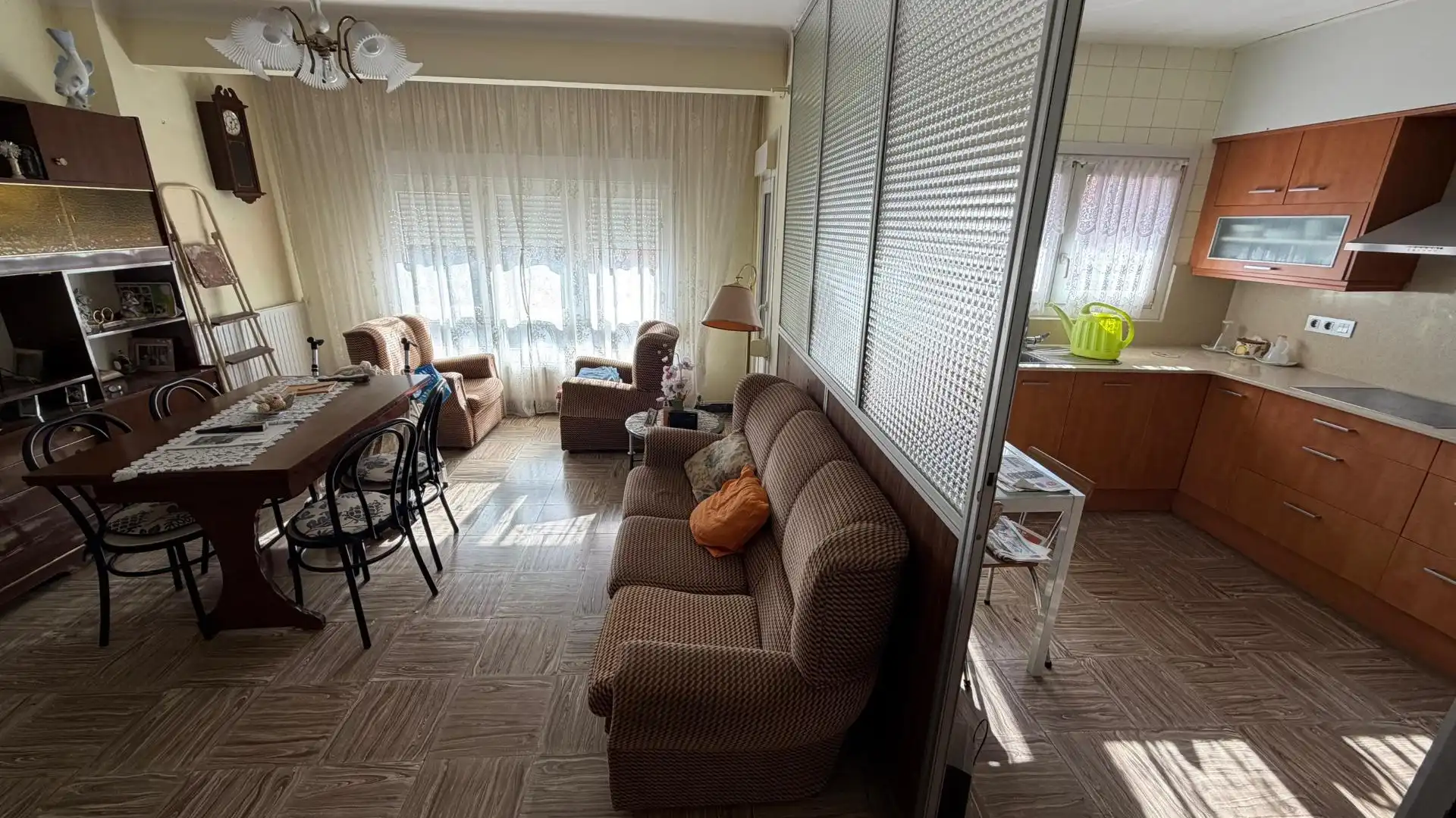 Living room of Flat for sale in Cervera  with Heating, Terrace and Storage room