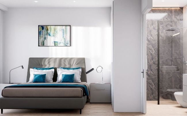 Dormitori de Casa adosada en venda en  Madrid Capital