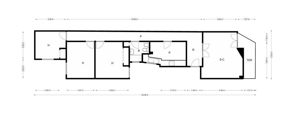 Flat for sale in Gandia  with Terrace and Balcony