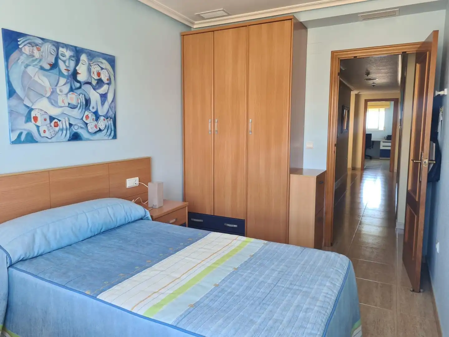 Bedroom of Flat for sale in Elche / Elx  with Air Conditioner, Heating and Terrace