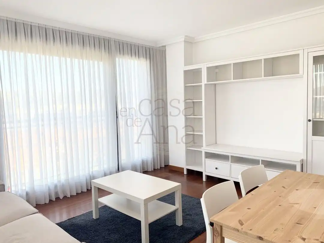 Sala de estar de Piso de alquiler en Bilbao  con Calefacción, Jardín privado y Trastero