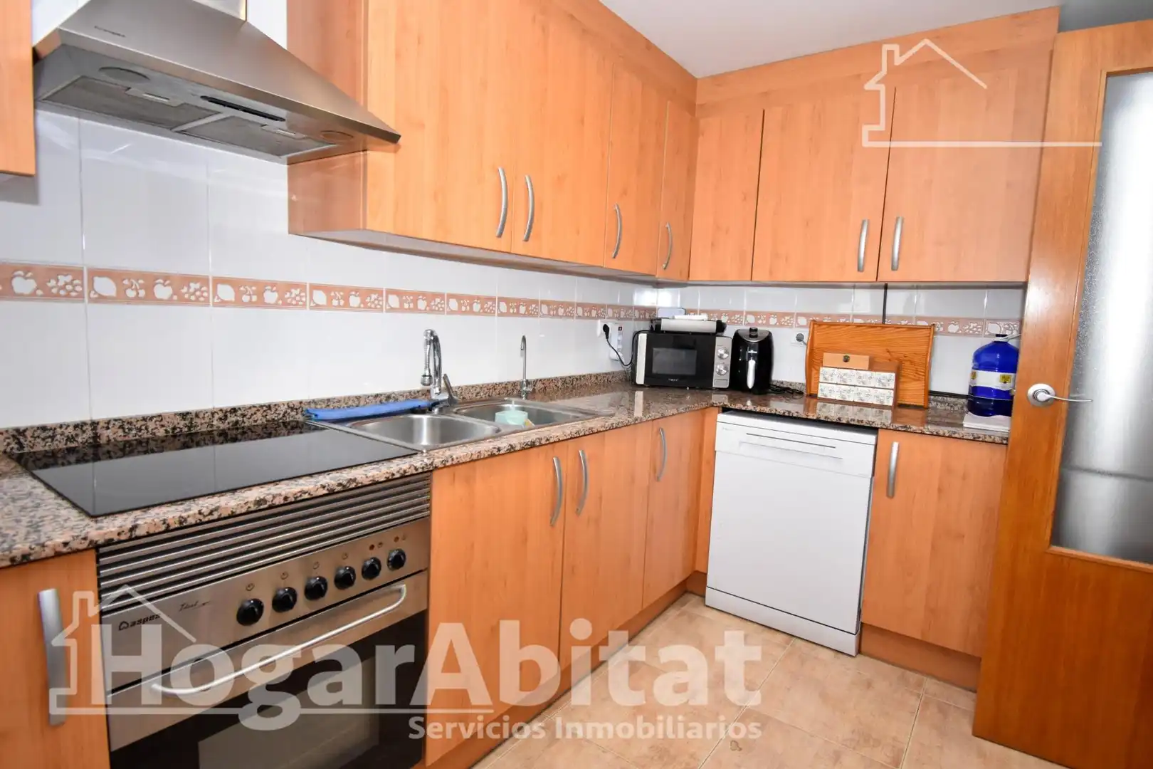 Kitchen of Flat for sale in Torrent  with Air Conditioner, Heating and Furnished