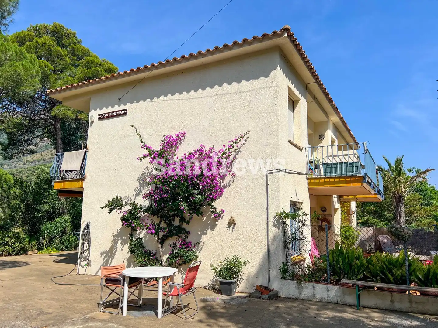Vista exterior de Casa o xalet en venda en El Port de la Selva amb Aire condicionat, Calefacció i Jardí privat