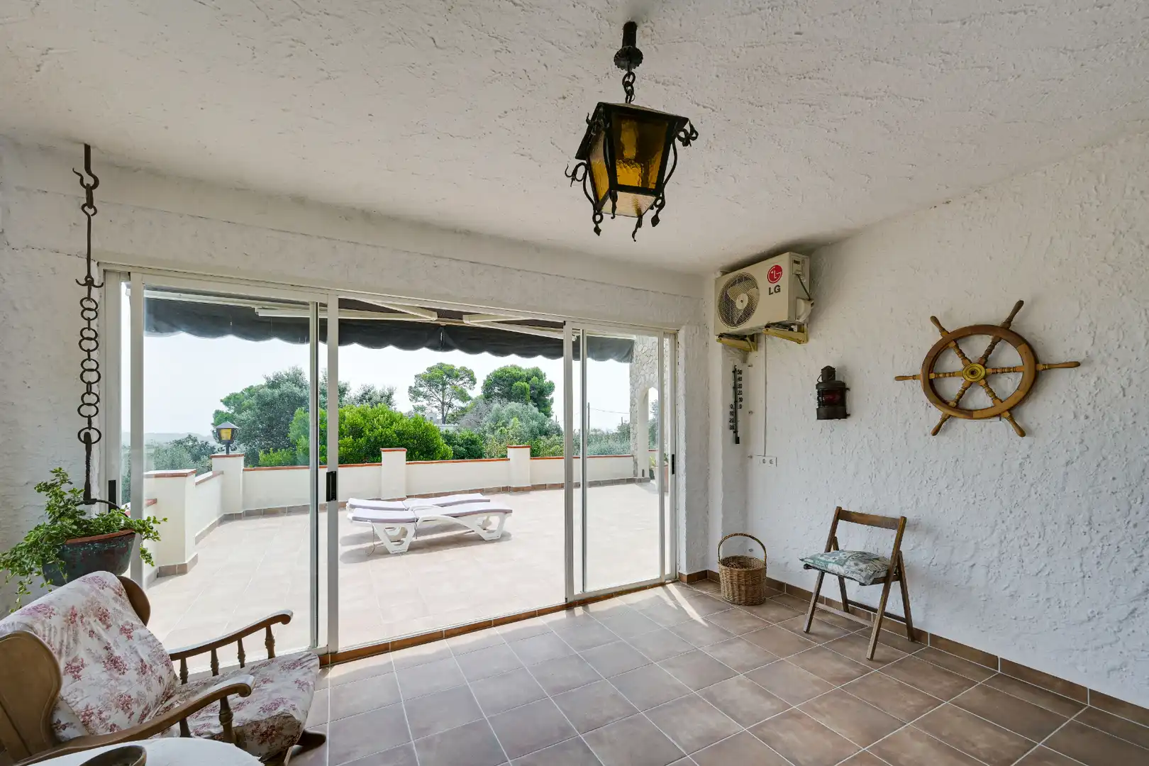 Terrassa de Casa o xalet en venda en Vall-llobrega amb Aire condicionat, Calefacció i Jardí privat