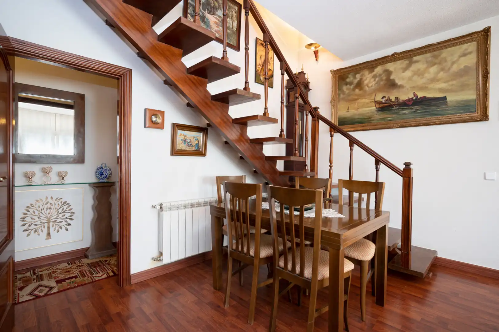 Dining room of Houses for sale in Colmenar Viejo  with Heating, Private garden and Parquet flooring