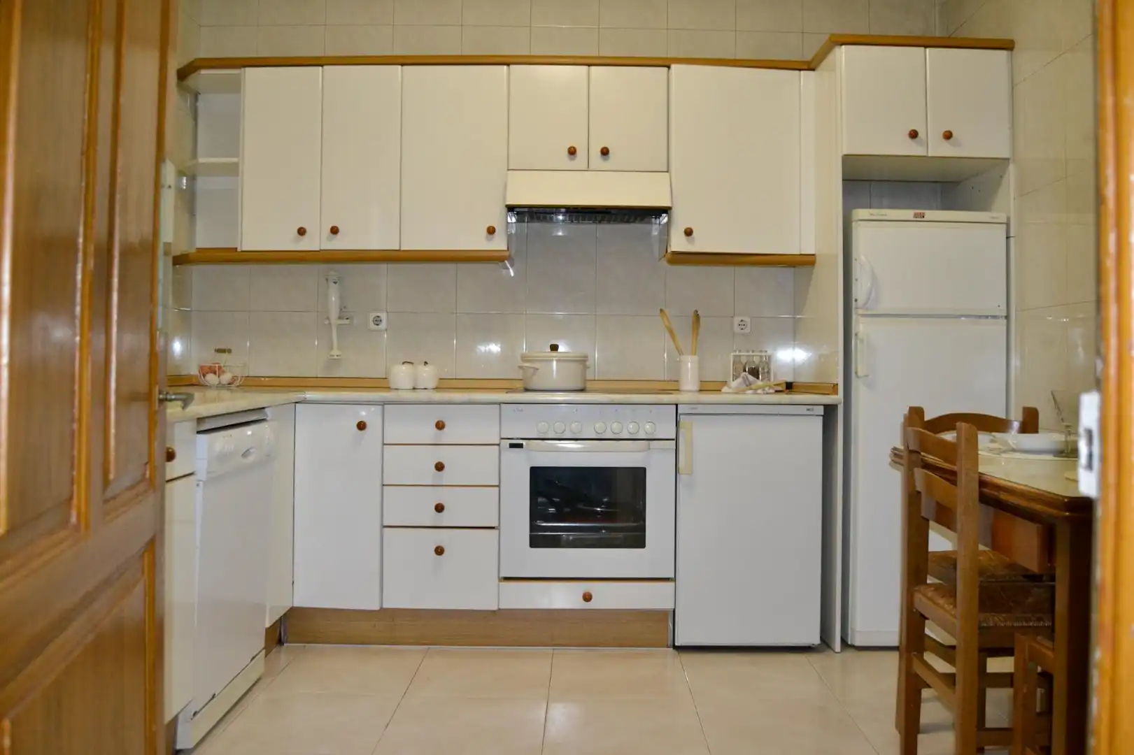 Kitchen of Flat for sale in  Pamplona / Iruña  with Heating, Storage room and Balcony