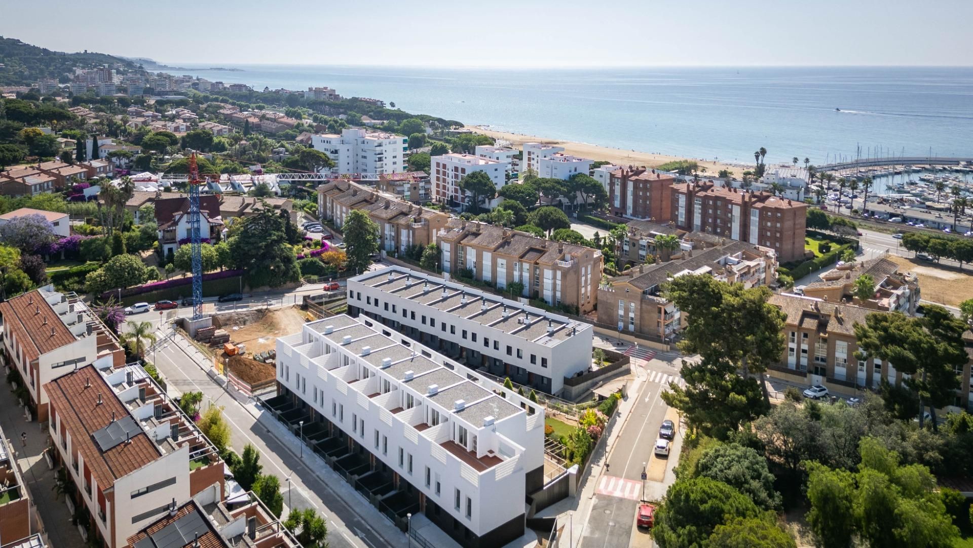 Vista exterior de Casa o xalet en venda en Sant Andreu de Llavaneres amb Aire condicionat, Calefacció i Jardí privat