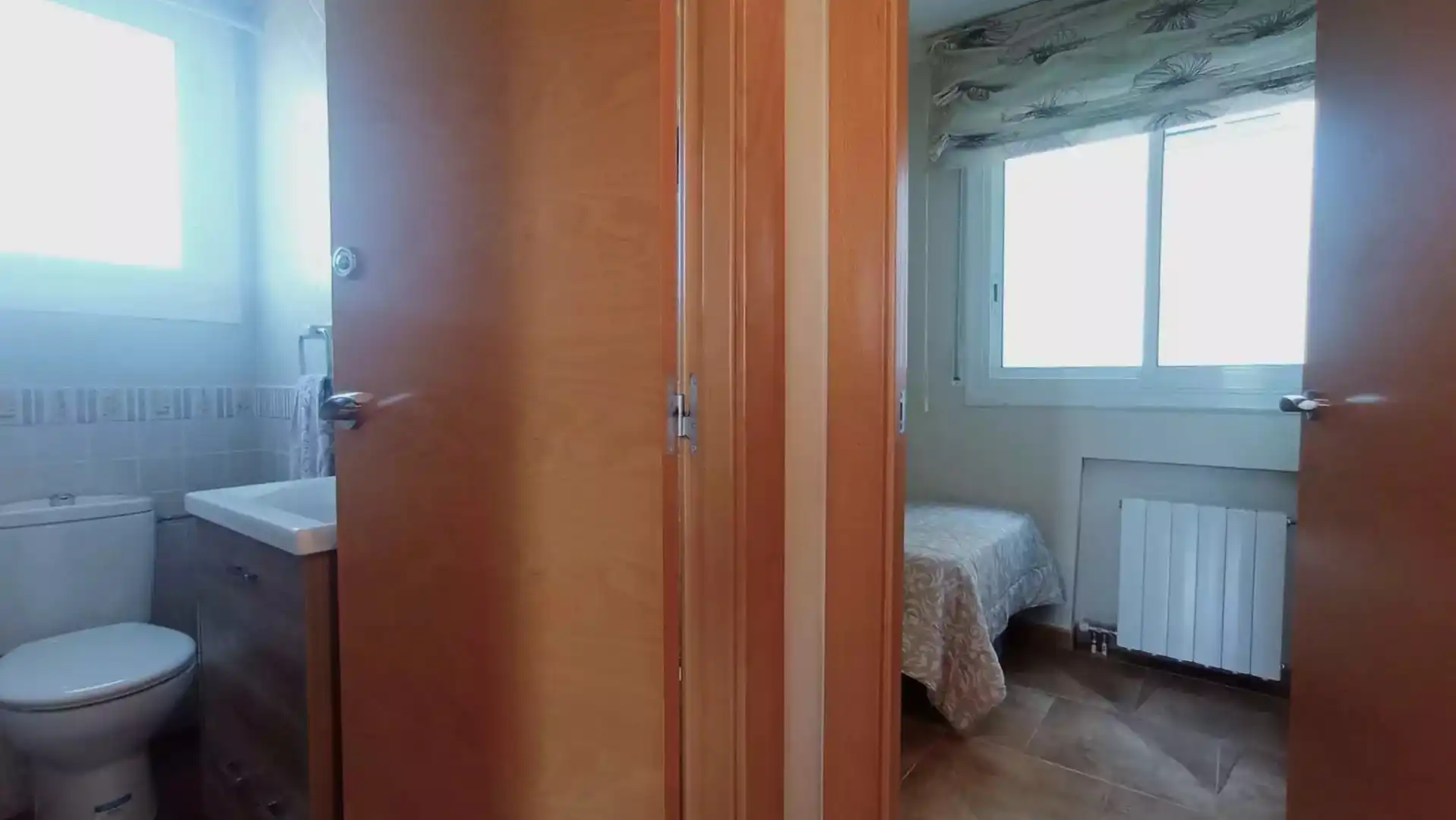 Schlafzimmer von Wohnung zum Verkauf in Hostalric mit Heizung, Terrasse und Balkon