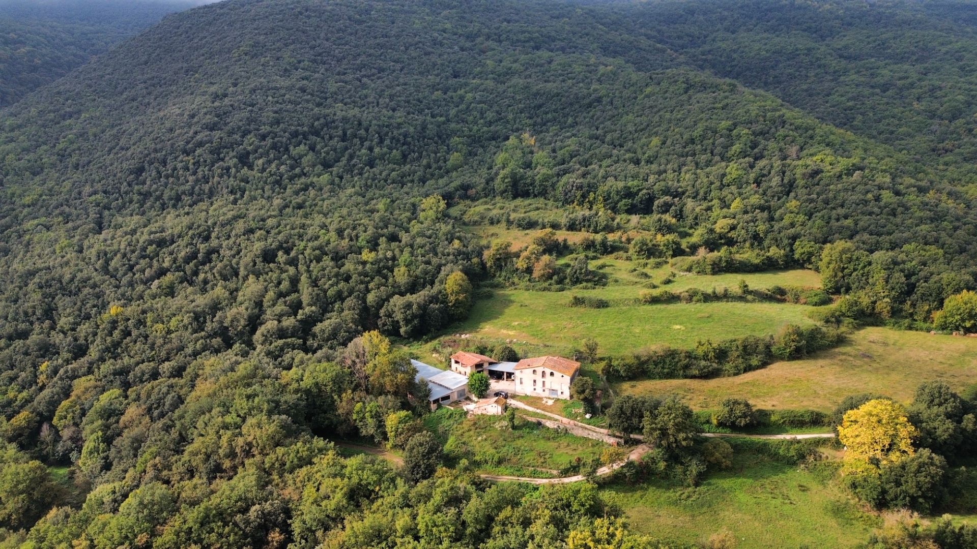 Jardí de Finca rústica en venda en Sant Feliu de Pallerols amb Jardí privat i Terrassa