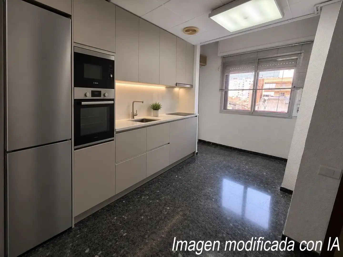Cocina de Ático en venta en Alzira con Aire acondicionado, Calefacción y Terraza