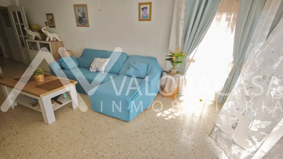 Sala de estar de Piso en venta en Málaga con Amueblado