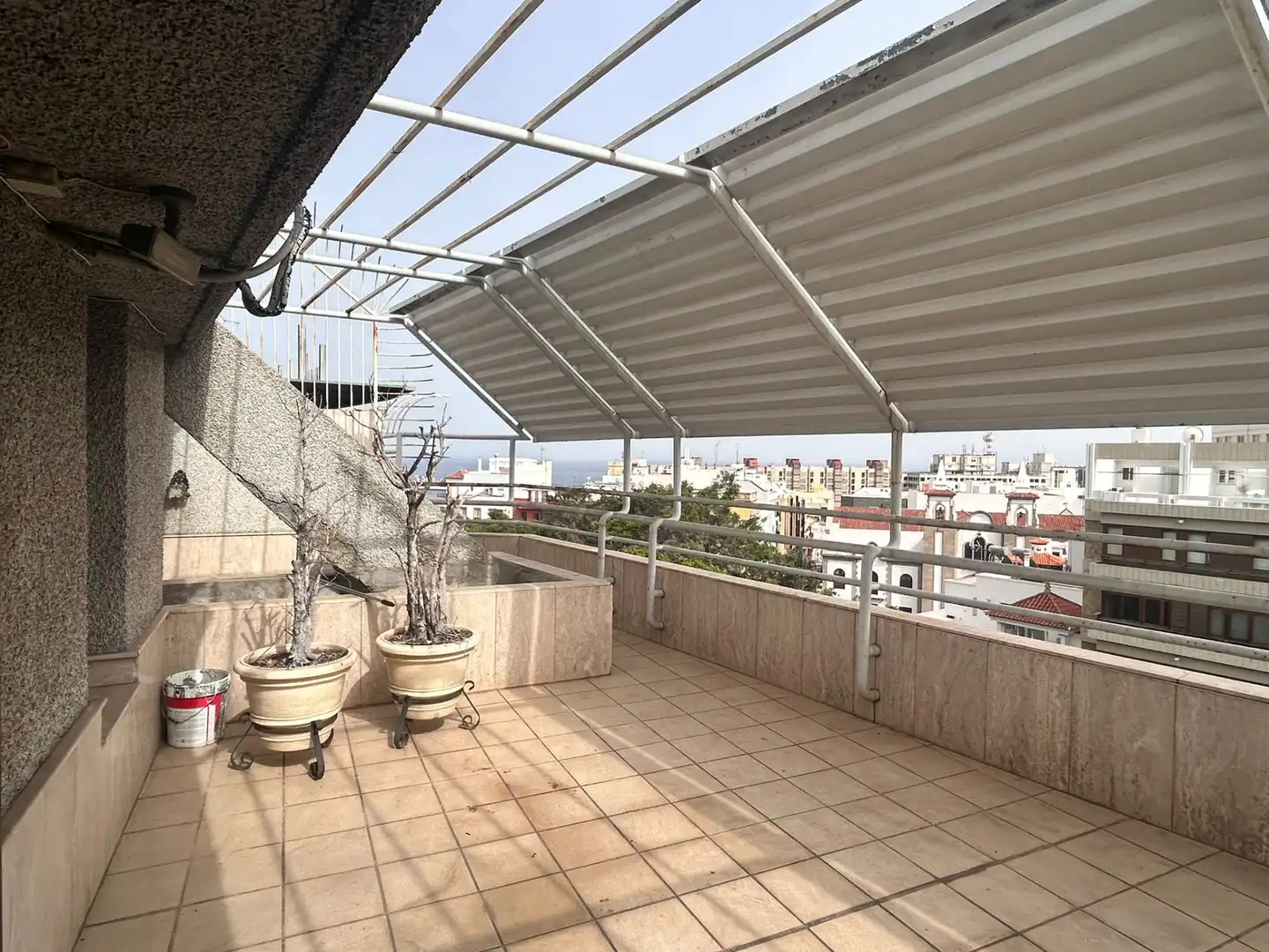 Terrasse von Dachboden zum Verkauf in Santa Cruz de Tenerife mit Privatgarten, Parkett und Schwimmbad