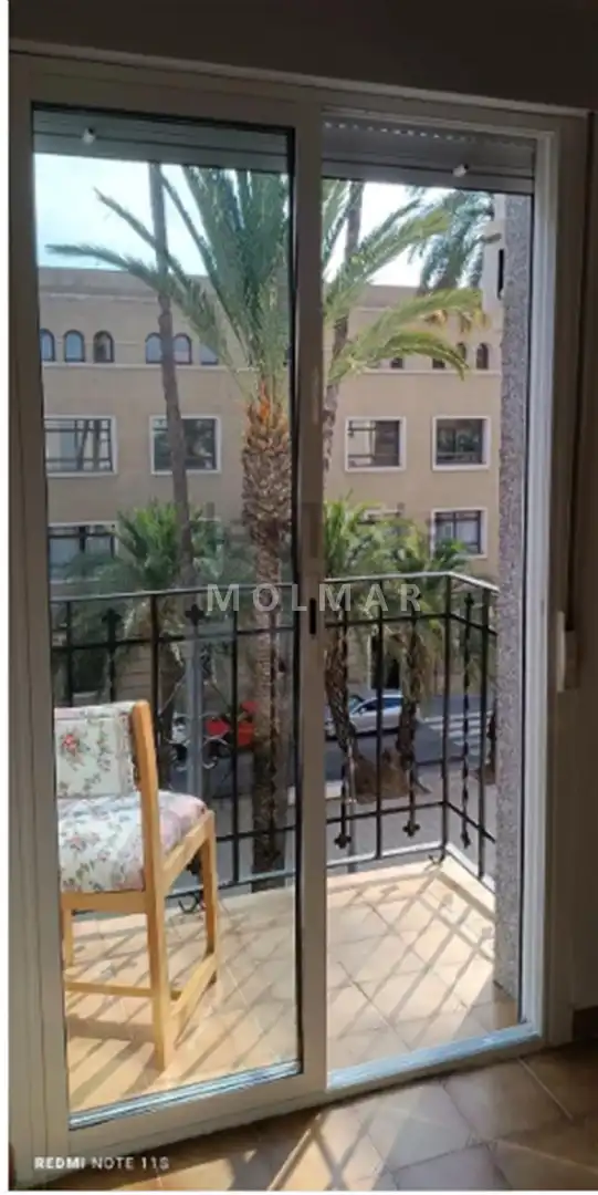 Balcony of Flat for sale in Algemesí  with Air Conditioner, Terrace and Furnished